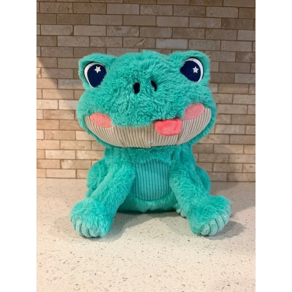 Playskool Playtime Pals Frog Plush Stuffed Animal Green Toy Vintage